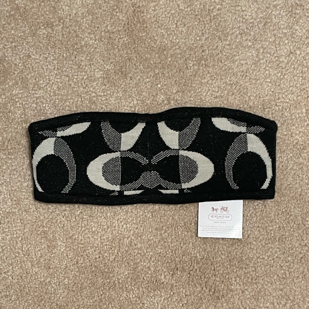 Coach ear warmer head band